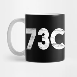 Techno Music TEXT NUMBERS Mug